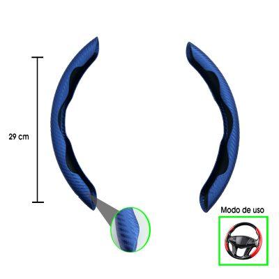 PROTECTOR DE FORRO DE TIMON AZUL CARBON HQ23110308