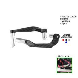 MANECILLA P/MOTO ALUMINIO CARBON SILVER 3112417
