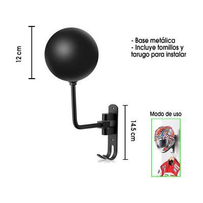 SOPORTE PLASTICO Y METAL P/CASCO Y CHUMPA 3122102