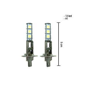 BOMBILLO H1 LED 5050 13SMD 2 PCS 3122128