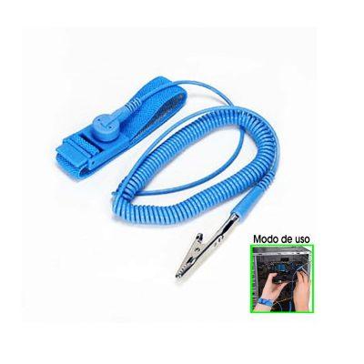 PULSERA ANTIESTATICA P/ELECTRONICA 1.80 MT 4010505
