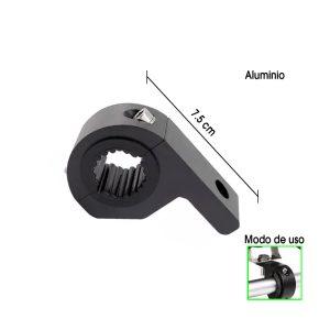 SOPORTE DE ALUMINIO P/NEBLINERA DE MOTO 4010507