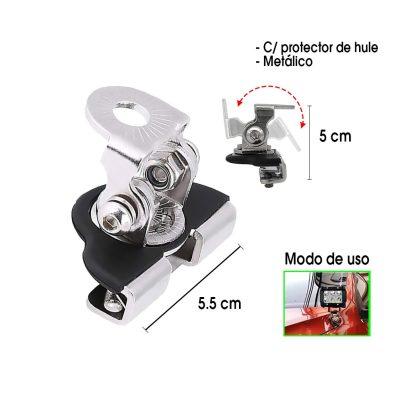SOPORTE METALICO P/NEBLINERA PARA CAPOT DE CARRO  2 PCS 4010508