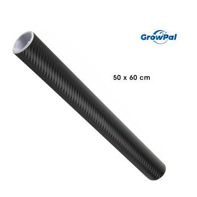 STICKER DECORATIVO FIBRA DE CARBONO NEGRO 3D 50X60CM SY-CSM0039D