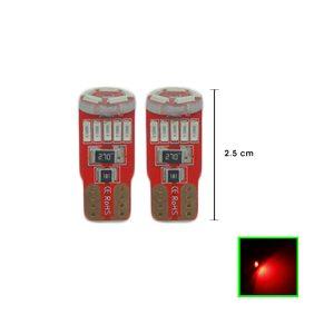 BOMBILLO 15 LED  ROJO T10-1B  REF 201