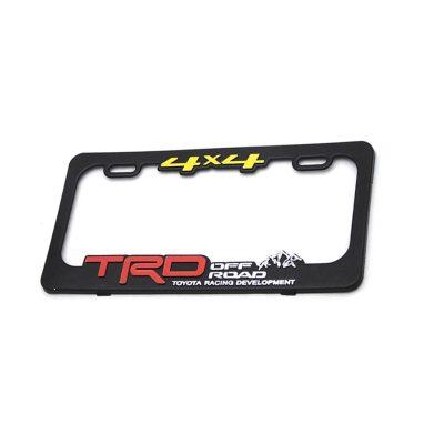 MARCO PARA PLACA  PLASTICO 3D TRD OFF ROAD 4X4