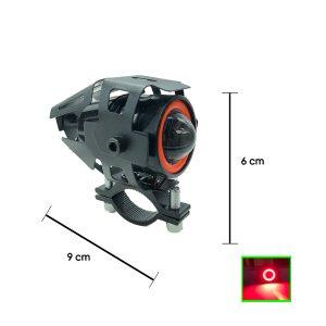NEBLINERA  U7 MINI 40W FLASHER OJO DE ANGEL ROJO