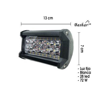 NEBLINERA 28 LED RECTANGULAR 13.5X7.5X5.5CM JR-H-84W