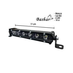 NEBLINERA 6 LED RECTANGULAR 17X4.6X3CM  JR-XDP-18W