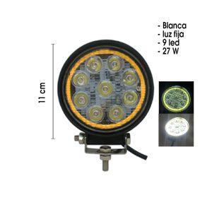NEBLINERA 6 LED REDONDA 1.1X2.5 OJO DE ANGEL JR-G09YO-27W