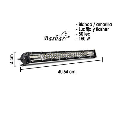 NEBLINERA 50 LED 40.64X4X2.5CM W/Y JR-XSP-150WDUAL