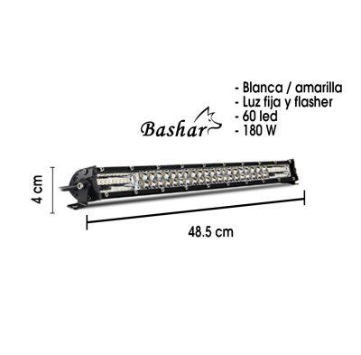 NEBLINERA 60 LED  48.5X3.5X2.5CM W/Y JR-XSP-180WDUA