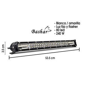 NEBLINERA 80 LED 53.5X3.5X2.5CM W/Y JR-XSP-240WDUAL