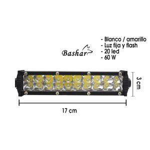NEBLINERA 20 LED  17.5X3.5X2.5CM W  JR-XSP-60W