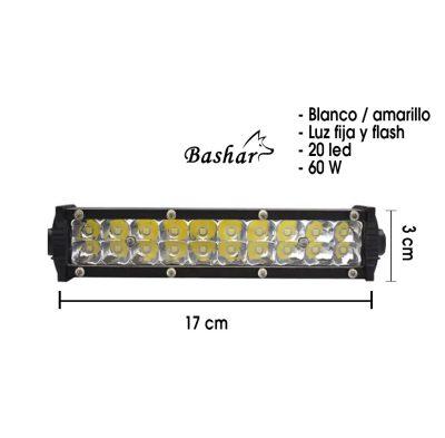 NEBLINERA 20 LED  17.5X3.5X2.5CM W  JR-XSP-60W