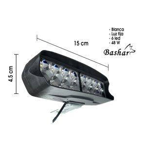 NEBLINERA 16 LED HDX-F29-48W FLASH  BASE PLASTICA