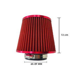 FILTRO DE AIRE 8.50 CM ROJO SY-LQQ0002-RD