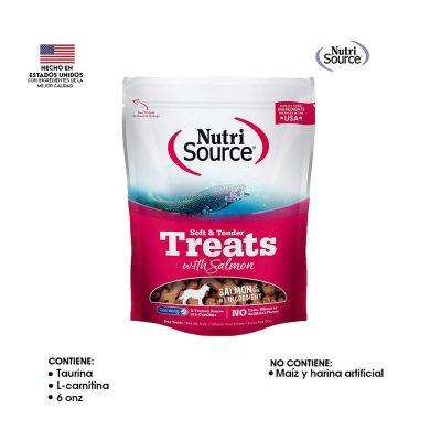 TREATS PARA PERRO SALMON 6ONZAS NUTRISOURCE