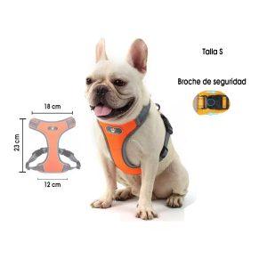ARNES P/MASCOTA SMALL NARANJA  BL-521-S