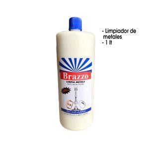PULIDOR DE METALES BRAZZO  1 LITRO