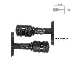 DEFENSA P/MOTO NS UNIVERSAL NEGRO 2PCS HEPHAESTUS