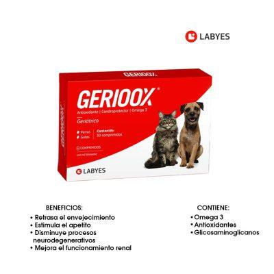 VITAMINA P/MASCOTA GERIATRICO ANTIOXIDANTE  Y OMEGAS 30 COMPRIMIDOS