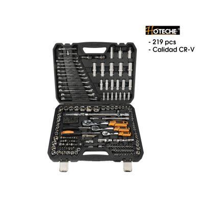 RATCHET 219 PCS 1/4 Y 3/8 HOTECHE