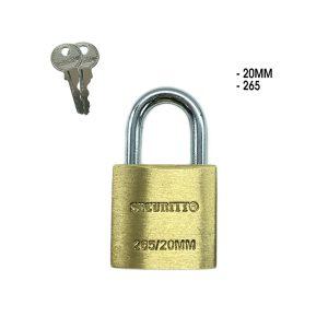 CANDADO 20MM BRONCE SECURITY