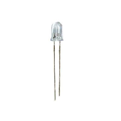 BOMBILLO LED CLEAR ROJO 5MM LED5CR
