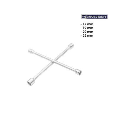 LLAVE DE CHUCHOS EN CRUZ 13/16  3/4  7/8  17MM 18 PLG