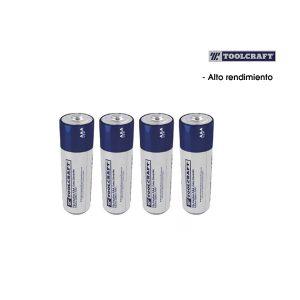 BATERIA  ALCALINA  AAA BLISTER 4PCS
