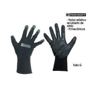 GUANTE NYLON CUBIERTO CON NITRILO GRANDE