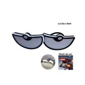 LUZ PARA PLACA  OJITOS BLANCO HQ2370613