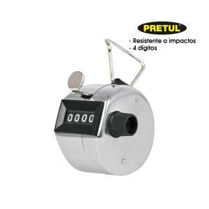 CONTADOR METALICO 4 DIGITOS PRETUL