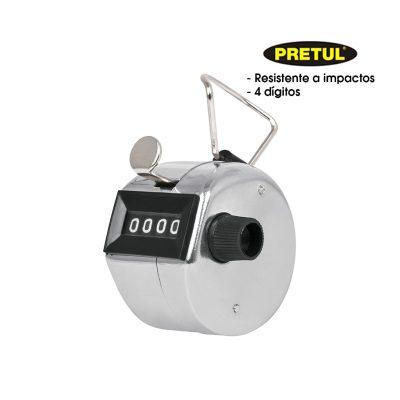 CONTADOR METALICO 4 DIGITOS PRETUL