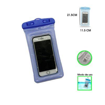 BOLSA RESISTENTE AL AGUA MULTIUSOS 17.5X10CM AZUL