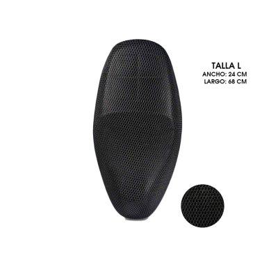 PROTECTOR DE SILLON TIPO MALLA L MT01L  P/ MOTO