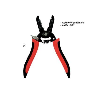 PINZA PELACABLES 7 PLG 10-22 AWG TQ-Z-2