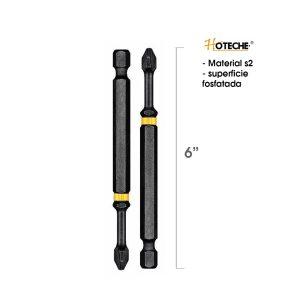 PUNTAS P/DESTORNILLADOR DE IMPACTO PH2 2PCS HOTECHE
