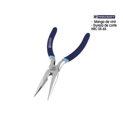 PINZA  DE PUNTA Y CORTE 8" TOOLCRAFT