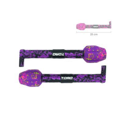 DEFENSA P/MOTO TORO TS ROSADO MORADO Y VERDE