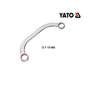 LLAVE DE CORONA CURVA 10X12MM YATO