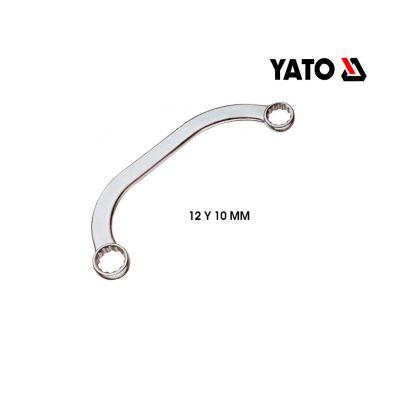 LLAVE DE CORONA CURVA 10X12MM YATO
