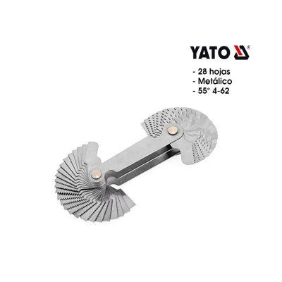 CALIBRADOR DE PASO DE ROSCA 28PCS 4-62 YATO