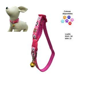 COLLAR P/MASCOTA 1CM C/CASCABEL 70-9