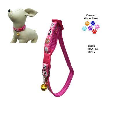 COLLAR P/MASCOTA 1CM C/CASCABEL 70-9