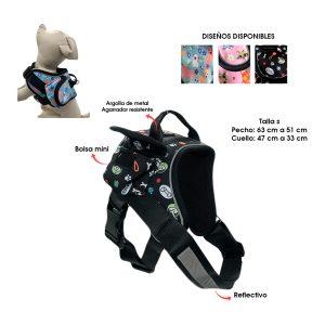 ARNES P/PERRO CON BOLSA SMALL PECTORALIS -S 70-11A