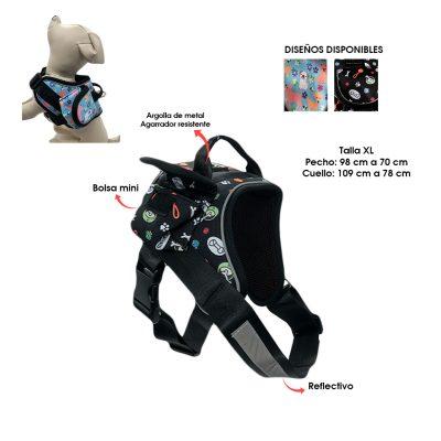 ARNES P/PERRO C/BOLSA EXTRA LARGE PECTORALIS -XL 70-11D