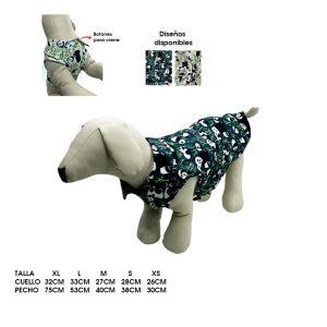 CAMISA P/PERRO PANDA SURTIDO XS S M L XL 70-31
