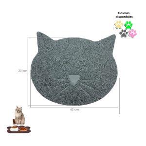 ALFOMBRA CARA DE GATO 33X42CM COLORES 70-46